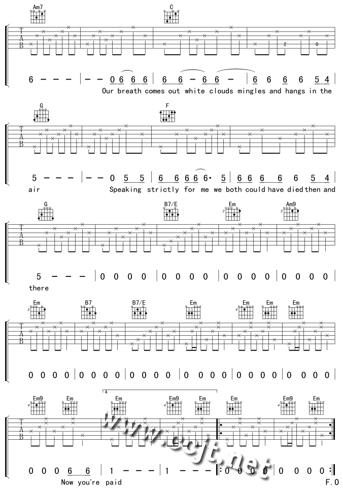 Diamond And Rust By Joan Baez 4 Guitar Tabs Chords Sheet Music Free Learnguitarsonline Com